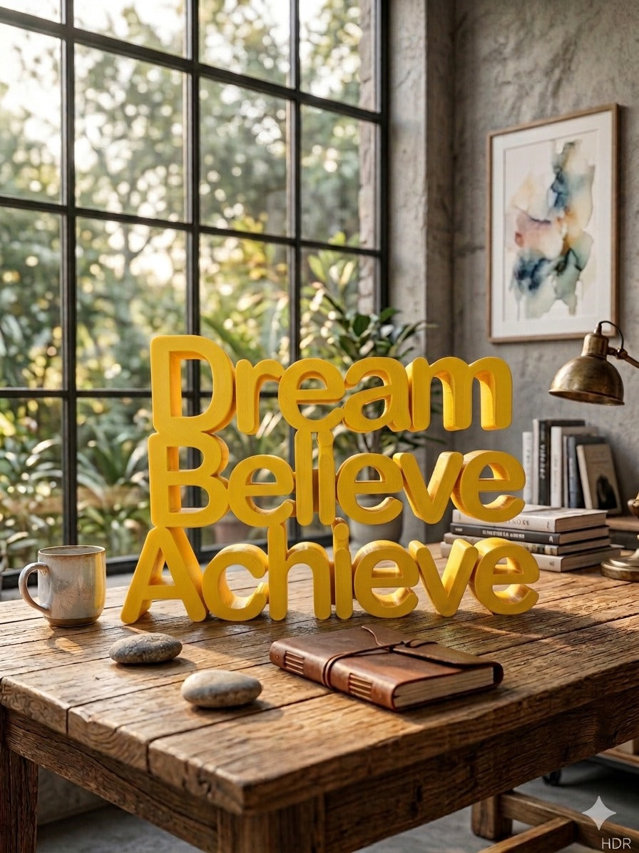 Dream Believe Achieve