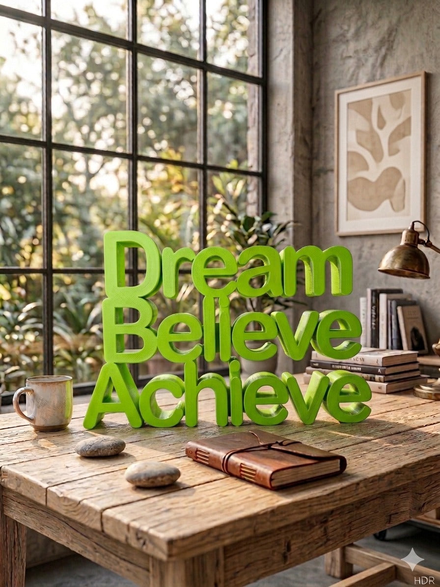 Dream Believe Achieve